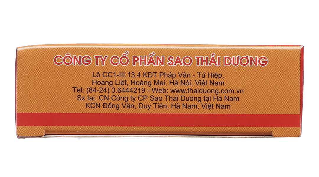 Viên Vai Gáy Thái Dương chống đông máu, lưu thông khí huyết