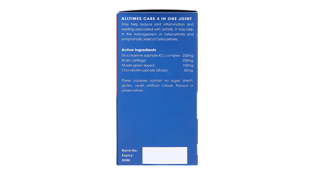 Viên Uống Hỗ Trợ Sụn/Khớp Alltimes Care 4 In One Joint hộp 60 viên