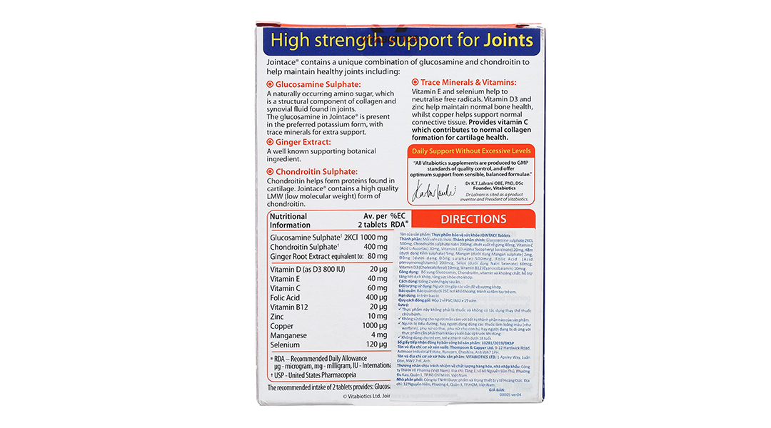 Vitabiotics Jointace