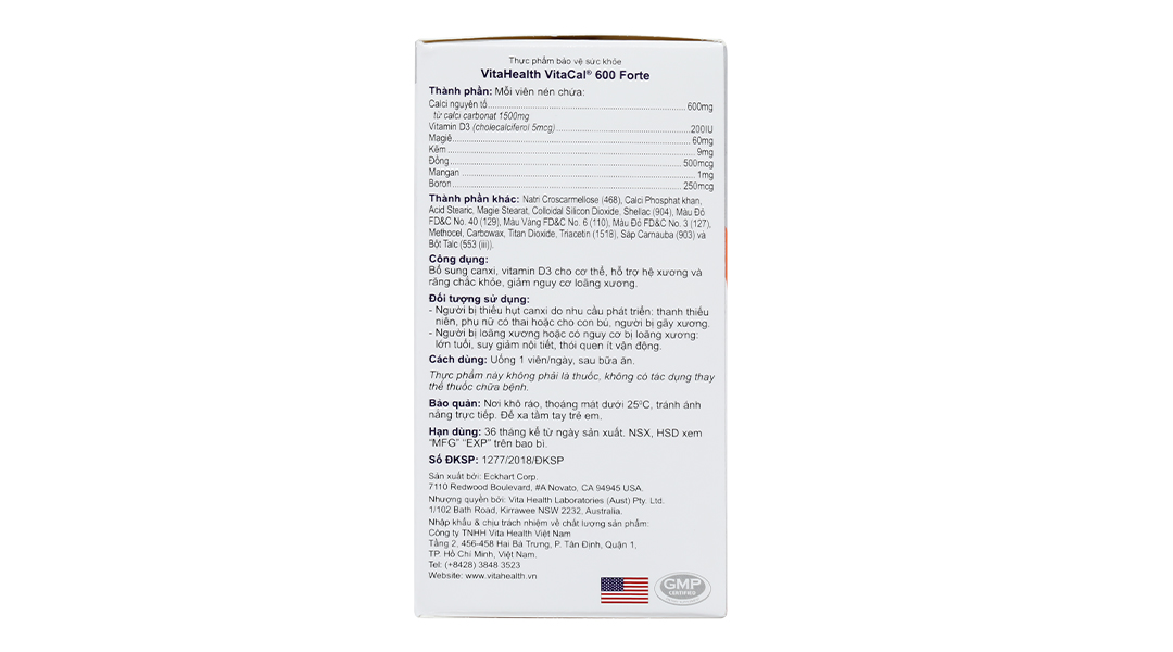 Vitahealth Vitacal 600 Forte
