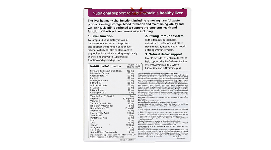 Vitabiotics Liveril