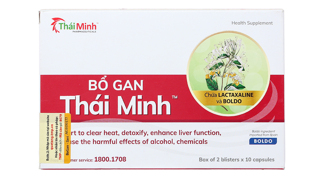 Bổ gan Thái Minh