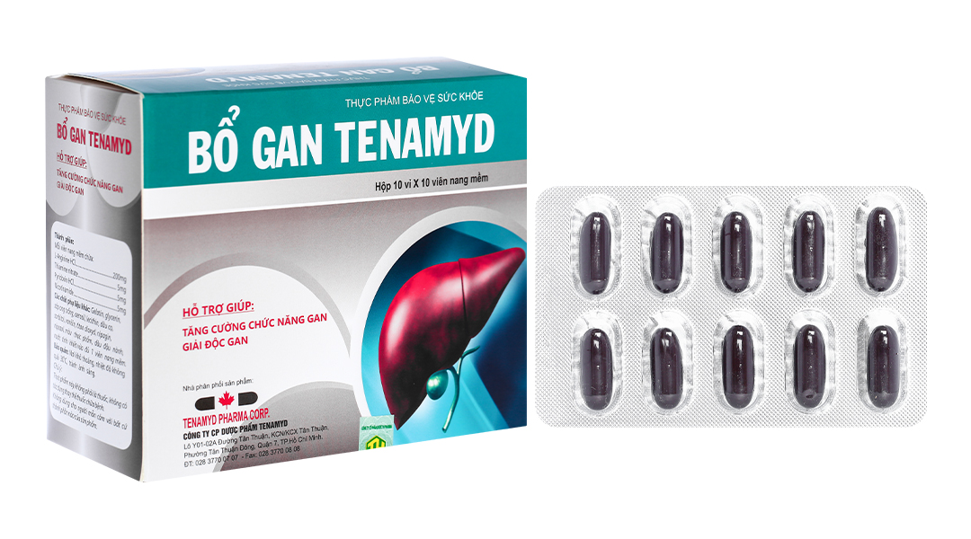 Bổ Gan Tenamyd Hộp 100v