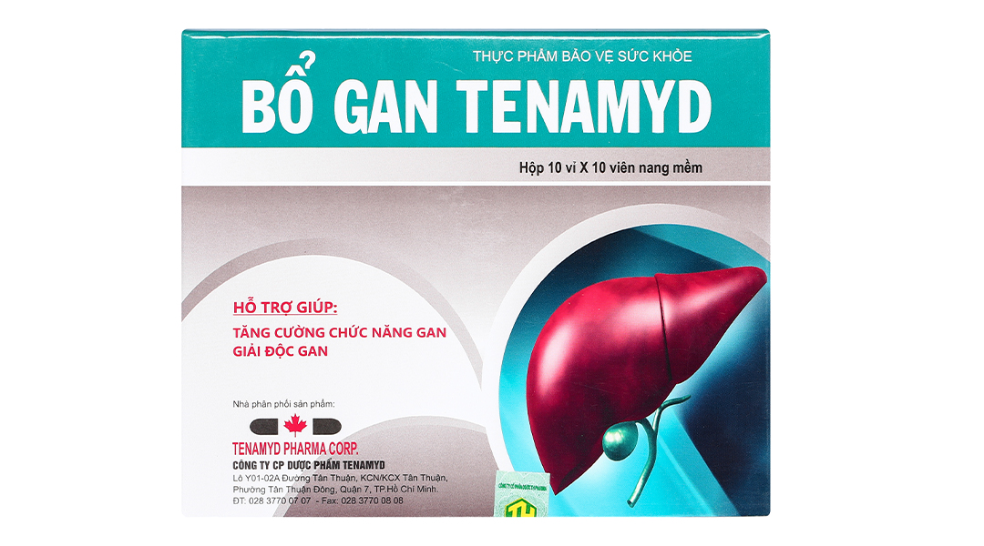 Bổ Gan Tenamyd Hộp 100v