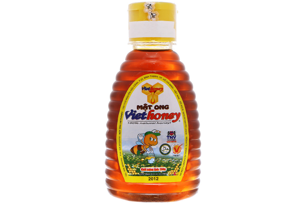 Mật ong Viethoney bồi bổ cơ thể chai 200g