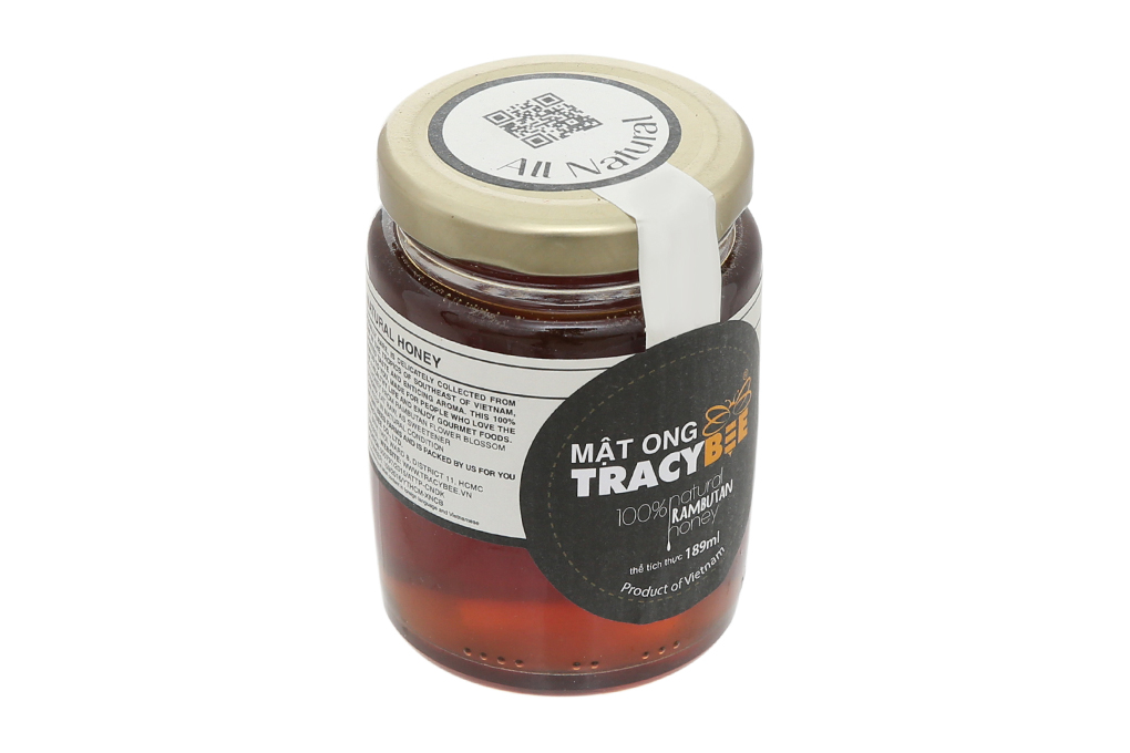 Mật ong hoa chôm chôm nguyên chất Tracybee