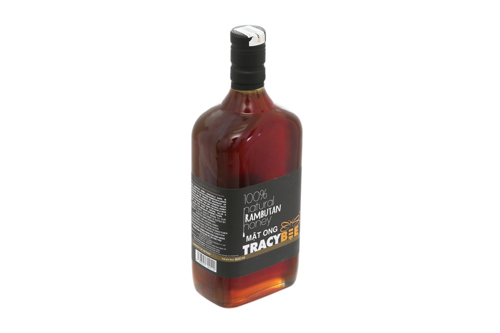 Mật ong Tracybee hoa chôm chôm 600ml