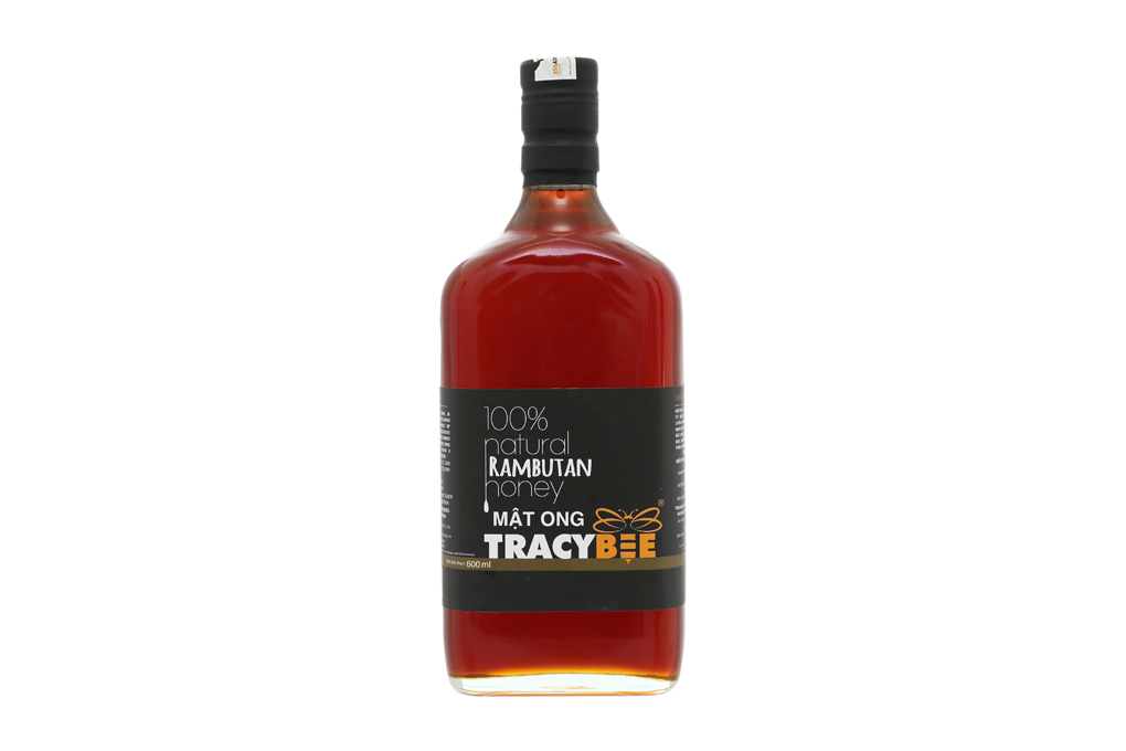Mật ong Tracybee hoa chôm chôm 600ml