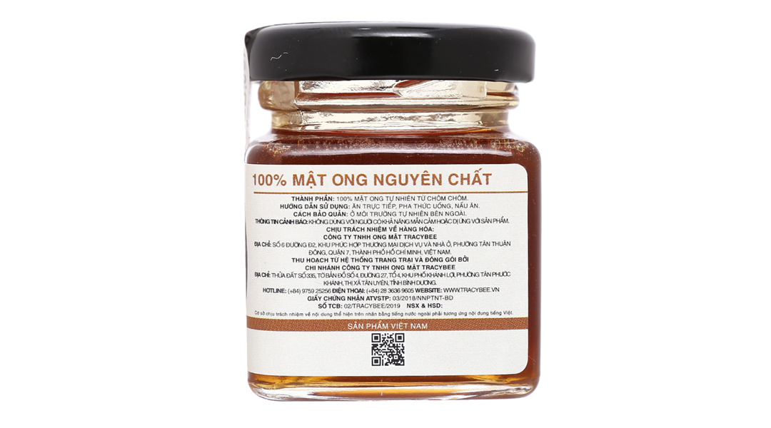 Mật Ong Hoa Chôm Chôm Tracybee