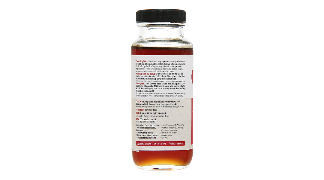 Mật ong hoa Chôm Chôm Bonie Bee 300g