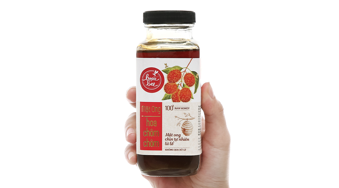Mật ong hoa Chôm Chôm Bonie Bee 300g