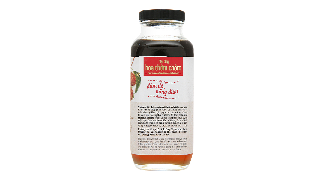 Mật ong hoa Chôm Chôm Bonie Bee 630g