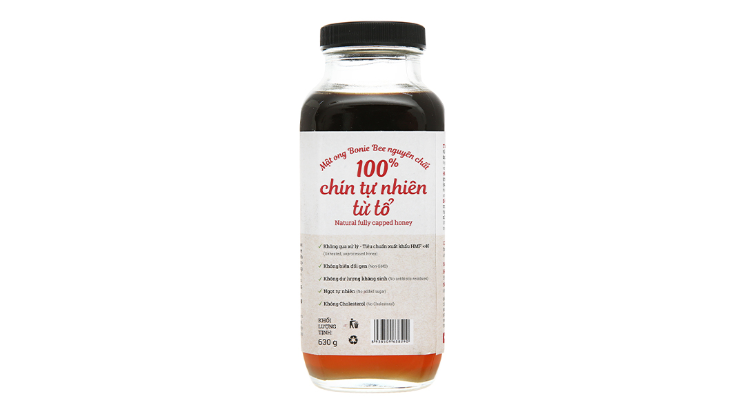 Mật ong hoa Chôm Chôm Bonie Bee 630g