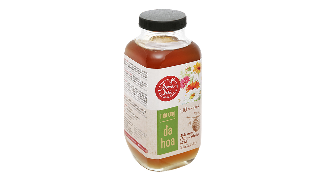 Mật ong hoa Đa hoa Bonie Bee chai 630g