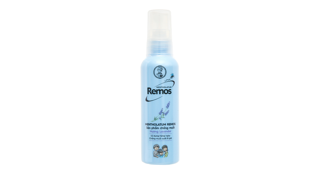 Xịt Remos hương lavender chống muỗi