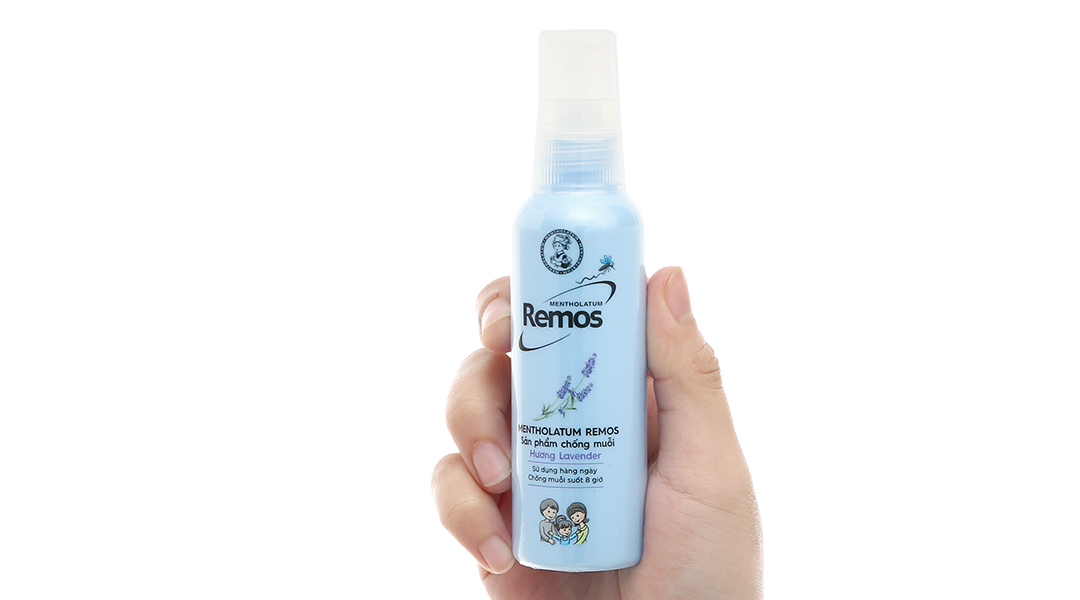 Xịt Remos hương lavender chống muỗi