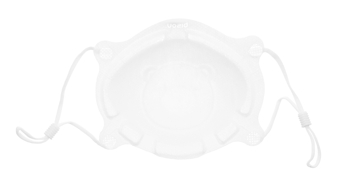 Khẩu trang y tế trẻ em Bísou Baby mask họa tiết gấu