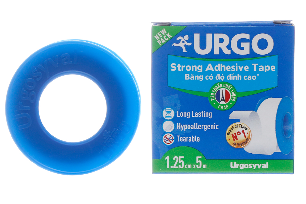 Băng keo lụa có độ dính cao Urgosyval (1.25cm x 5m)