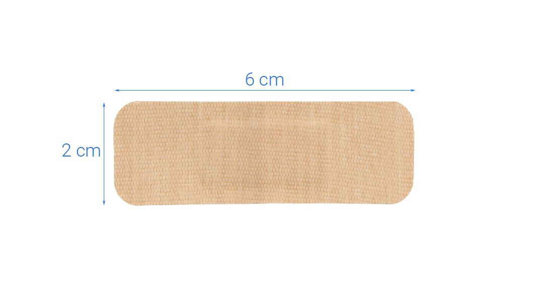 Băng cá nhân vải Urgo Durable (2 x 6cm)