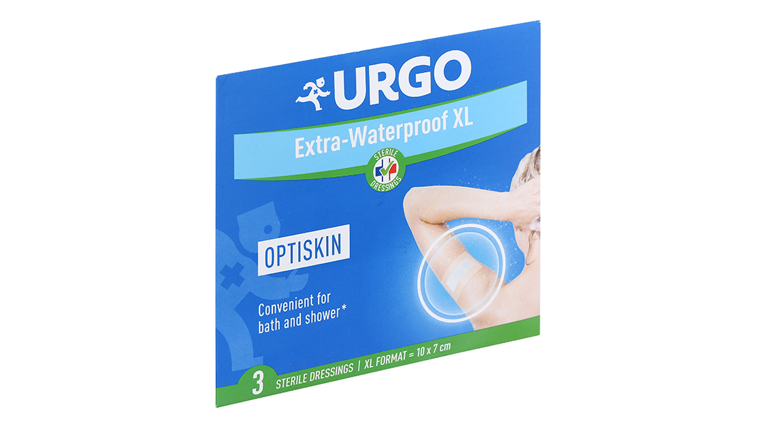 Băng cá nhân bán thấm, tiệt trùng Urgo Optiskin (10 x 7cm)