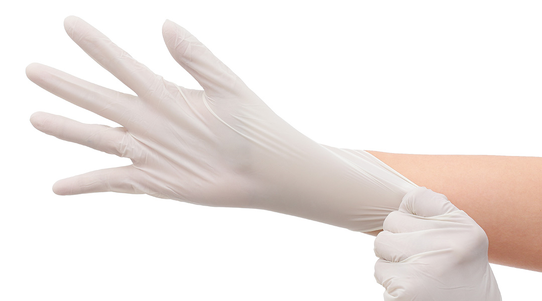 Găng tay y tế có bột Latex I'm Glove size M