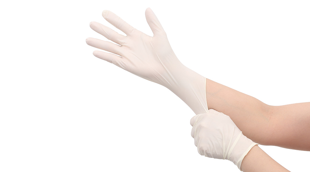 Găng tay y tế không bột Latex I'm Glove size M