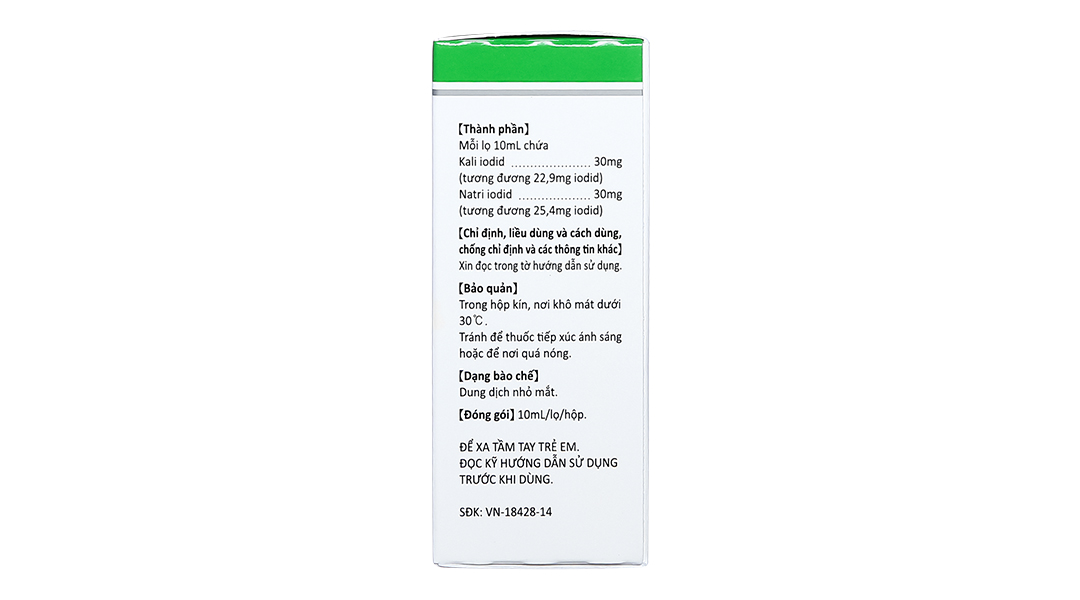 Dung dịch nhỏ mắt Posod Eye Drops trị đục thủy tinh thể