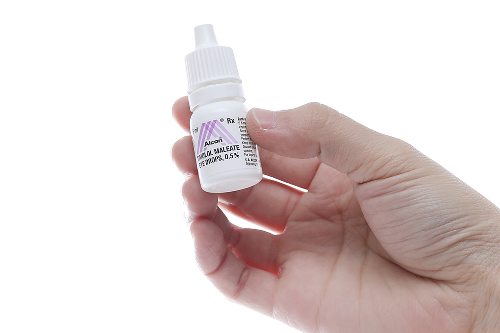 Dung dịch nhỏ mắt Timolol Maleate Eye Drops 0.5% trị bệnh glôcôm