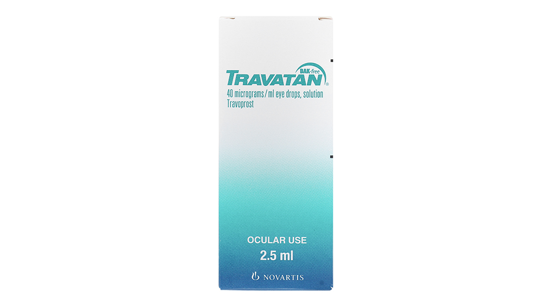 Dung dịch nhỏ mắt Travatan 40mcg/ml trị tăng nhãn áp