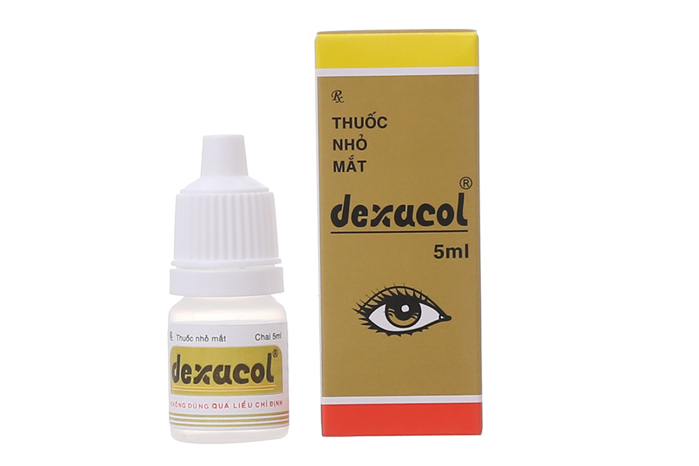 Dung dịch nhỏ mắt Dexacol trị viêm mắt, nhiễm khuẩn mắt