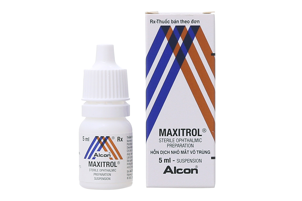 Thông tin về thuốc nhỏ mắt Maxitrol 5ml