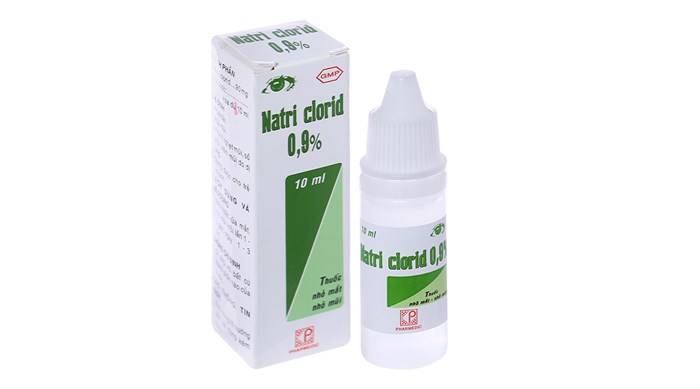 Thuốc nhỏ mắt Natri clorid 0.9% Pharmedic chai 10ml-Nhà thuốc An Khang
