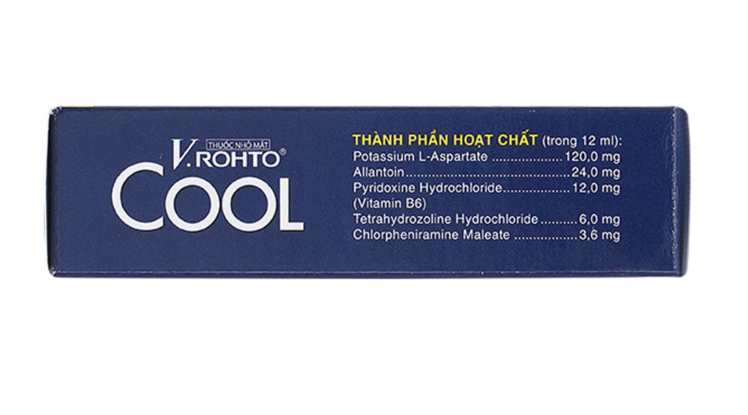 Dung dịch nhỏ mắt V.Rohto Cool giảm mỏi mắt, sung huyết kết mạc