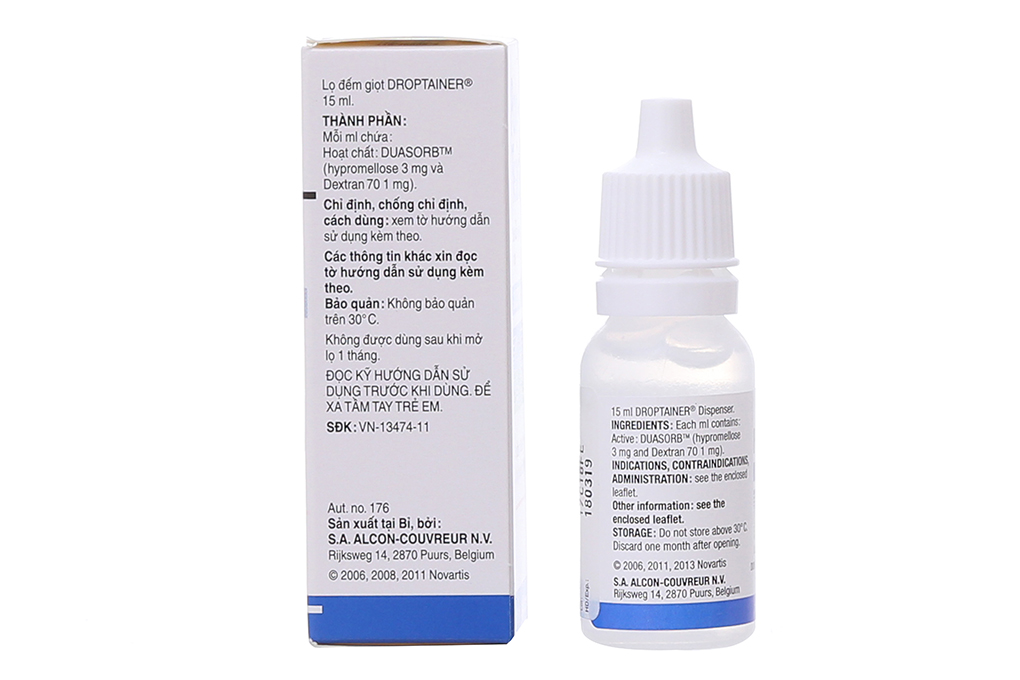 Dung dịch nhỏ mắt Poly-Tears trị khô mắt