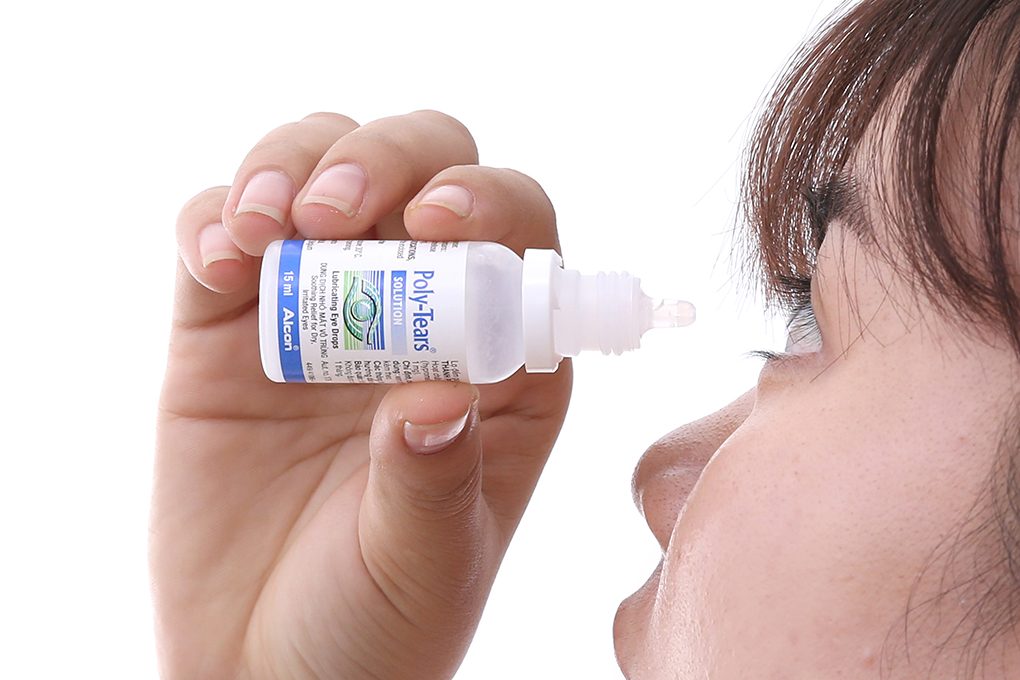 Dung dịch nhỏ mắt Poly-Tears trị khô mắt