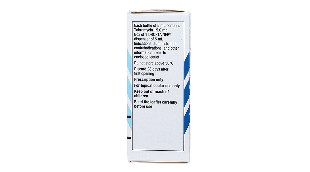 Dung dịch nhỏ mắt Tobrex 0.3% trị nhiễm trùng nhãn cầu