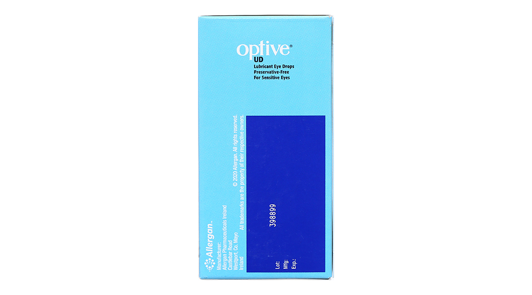 Dung dịch nhỏ mắt Optive UD giảm kích ứng mắt, khô mắt