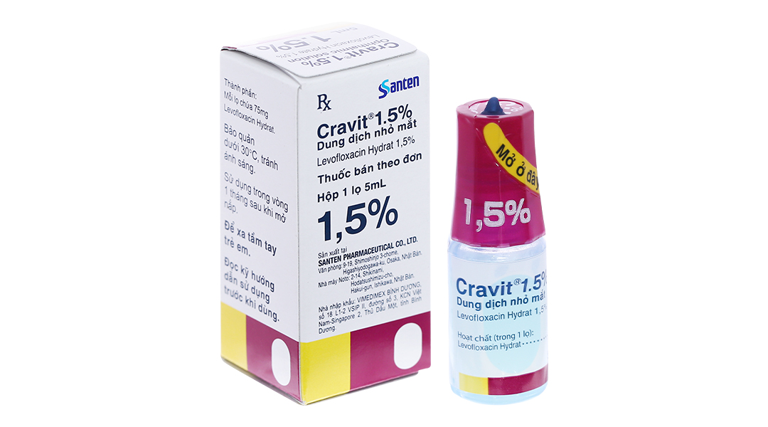 Thuốc Nhỏ Mắt Cravit 1.5%: Công Dụng, Cách Dùng Và Những Lưu Ý Quan Trọng