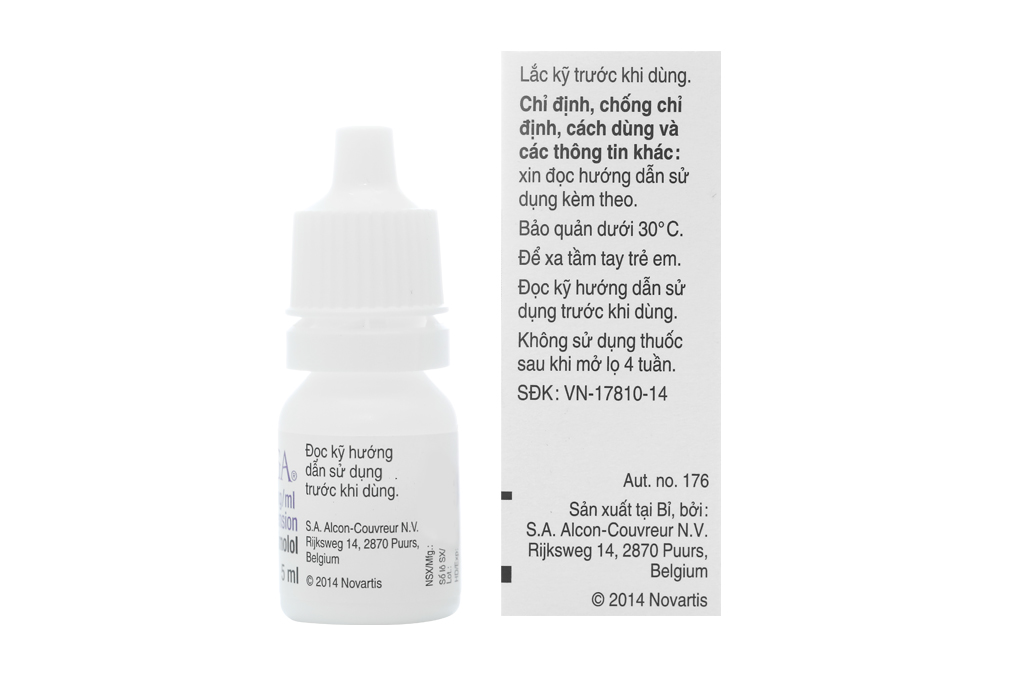 Hỗn dịch nhỏ mắt Azarga trị tăng nhãn áp