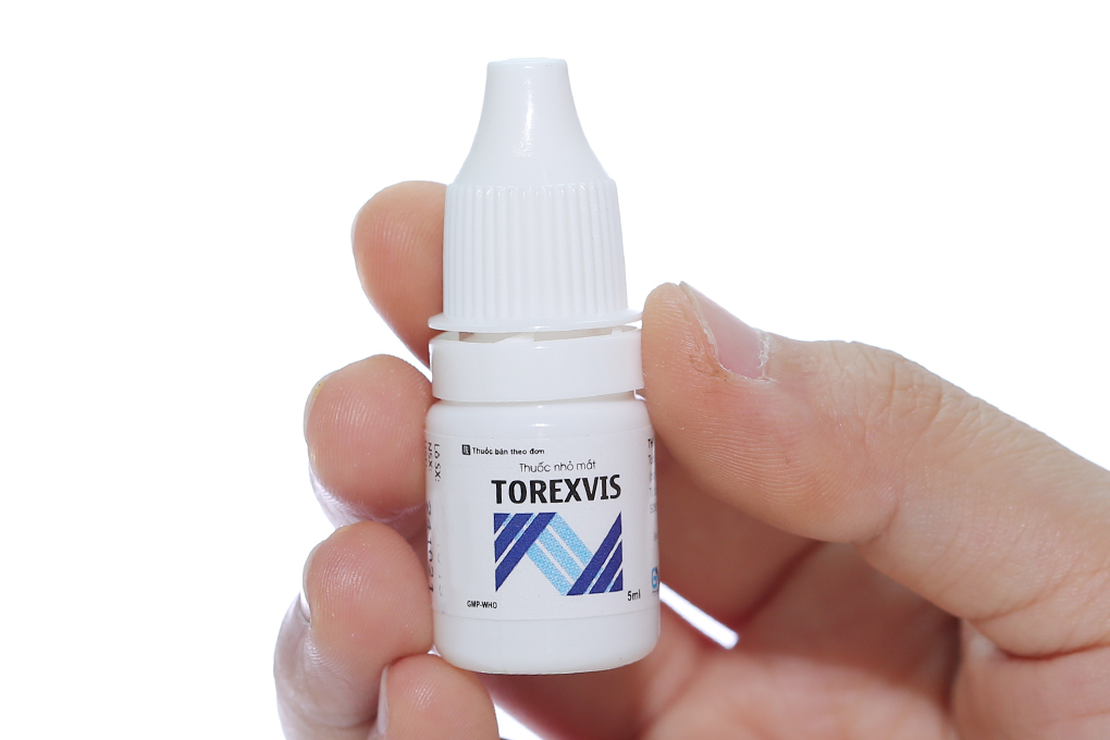 Dung dịch nhỏ mắt Torexvis 0.3% trị nhiễm khuẩn mắt