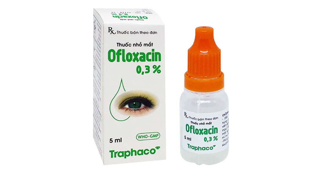 Thuốc Nhỏ Mắt Ofloxacin 0.3%