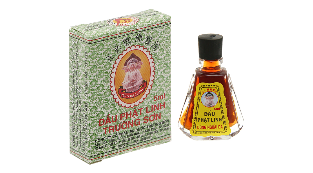 Phật Linh 5ml - Dầu gió tốt cho sức khỏe với công dụng vượt trội