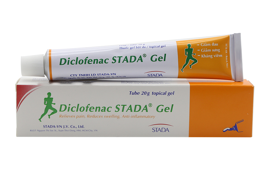 Thuốc Diclofenac Stada Gel: Giải pháp giảm đau và chống viêm hiệu quả