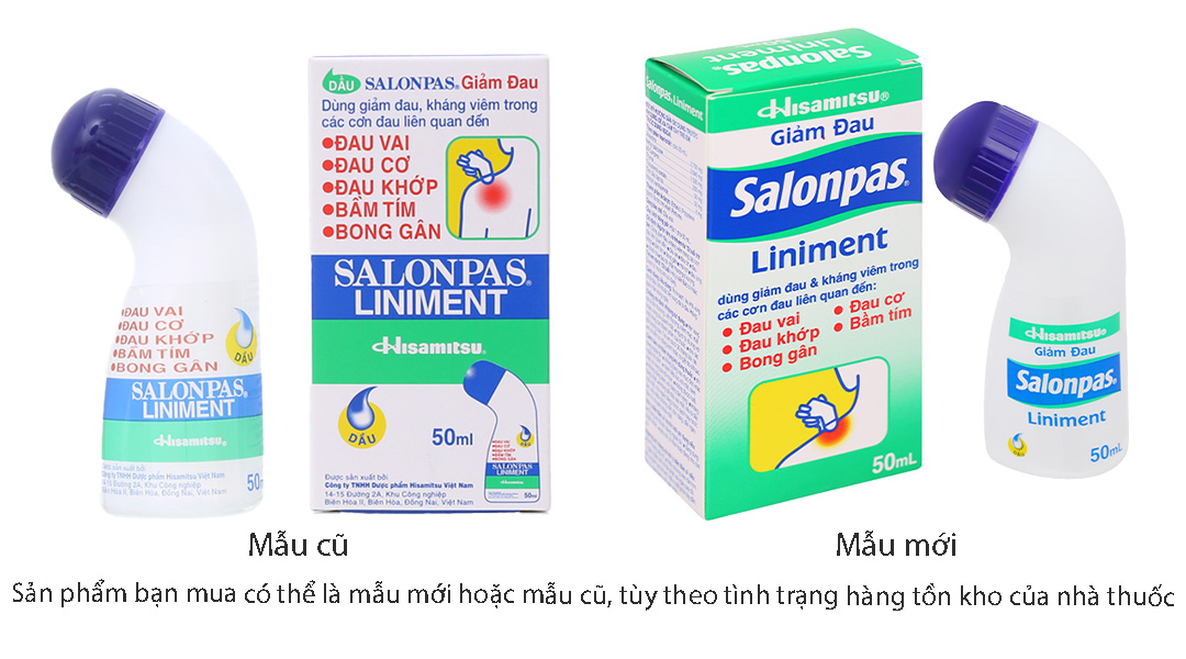 Dầu xoa Salonpas Liniment