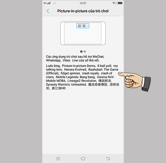 Bước 3: Các ứng dụng và trò chơi hỗ trợ.