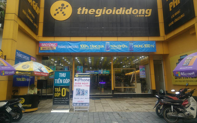 Siêu thị điện máy xanh tại Thế giới di động 94 Trần Hưng Đạo, Phường Hà Giang 2, Tỉnh Tuyên Quang, Việt Nam