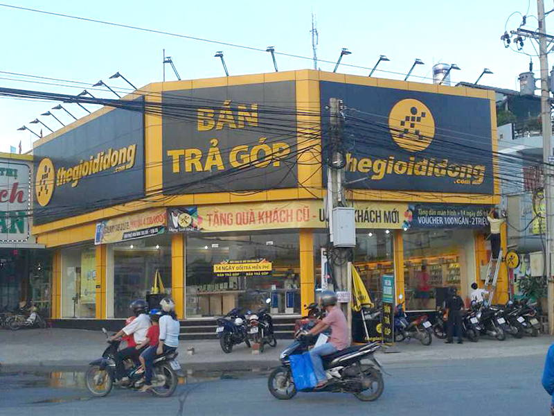 Siêu thị điện máy xanh tại Thế giới di động 80 Trần Hưng Đạo, Phường Phan Thiết, Tỉnh Lâm Đồng, Việt Nam