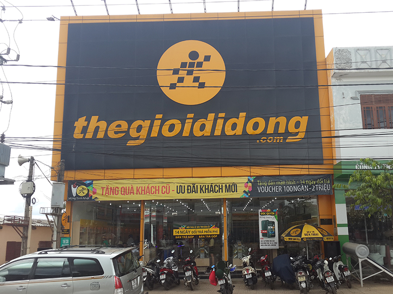 Siêu thị điện máy xanh tại Thế giới di động 127 Trần Hưng Đạo, Phường Đồng Hới, Tỉnh Quảng Trị, Việt Nam