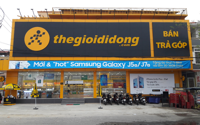 Siêu thị điện máy xanh tại Thế giới di động 02 Nguyễn Sinh Cung, Phường Vỹ Dạ, Thành phố Huế, Việt Nam