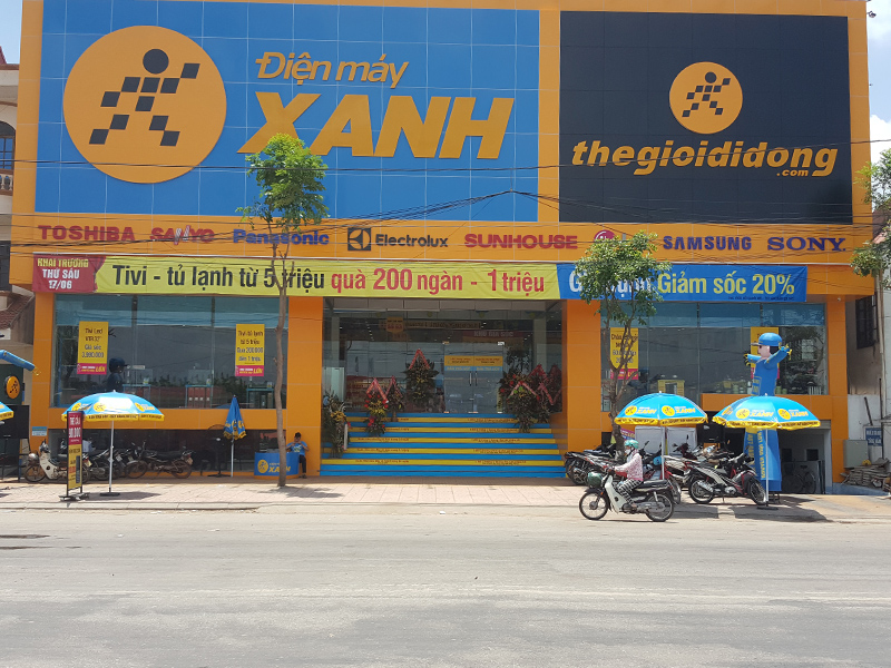 Siêu thị điện máy xanh tại Điện máy Xanh Số 83 đường Cần Trạm, Xã Lạng Giang, Tỉnh Bắc Ninh, Việt Nam